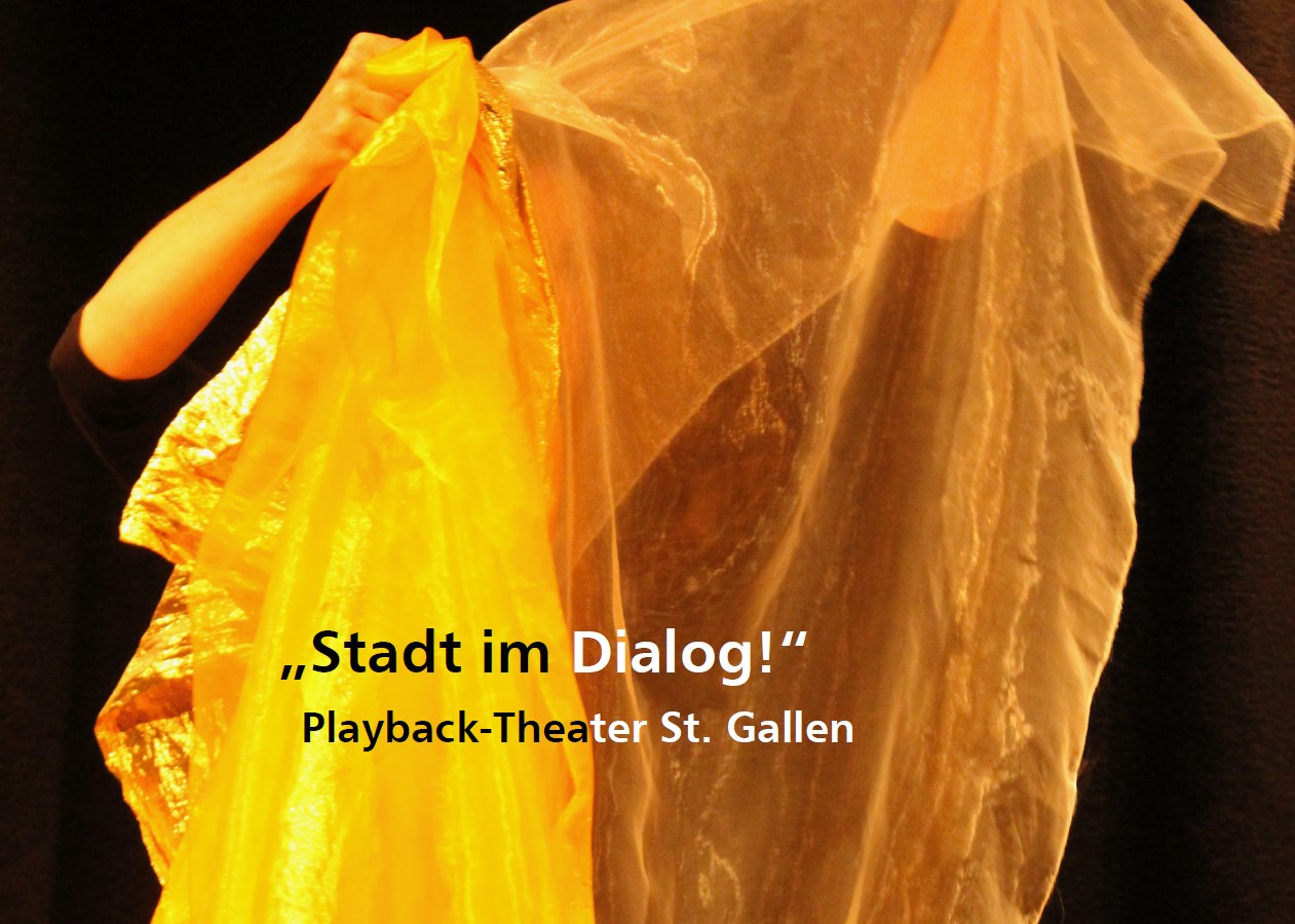 Stadt im Dialog - Das Playback-Theater spielt für dich